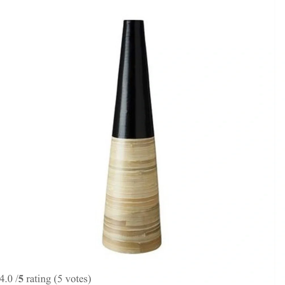 IKEA Vineger bamboo floor vase